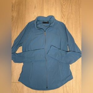 Athleta Women's Blue Salutation Activewear Jacket